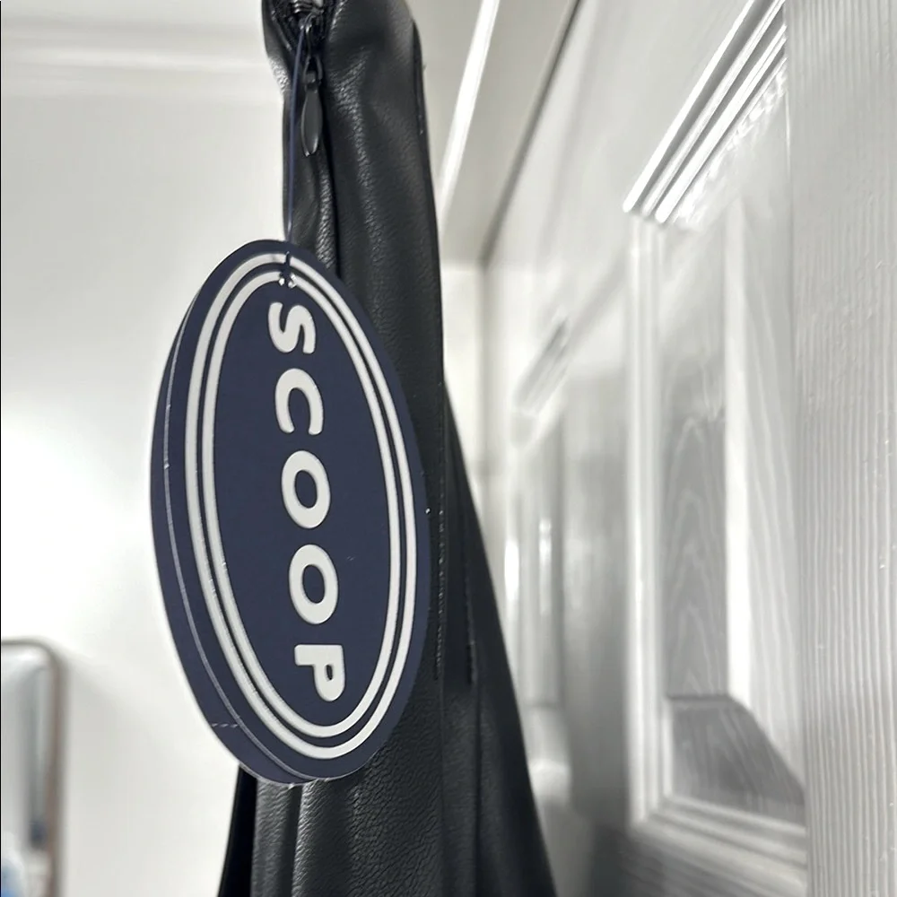 Faux Leather Pleated Skirt - Picture 5 of 8